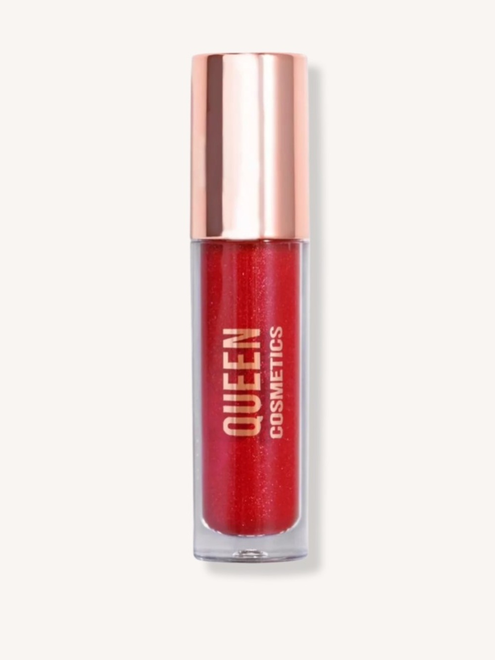 Queen Cosmetics Diamond Shimmer High Shine Lip Gloss in Cherry Pie